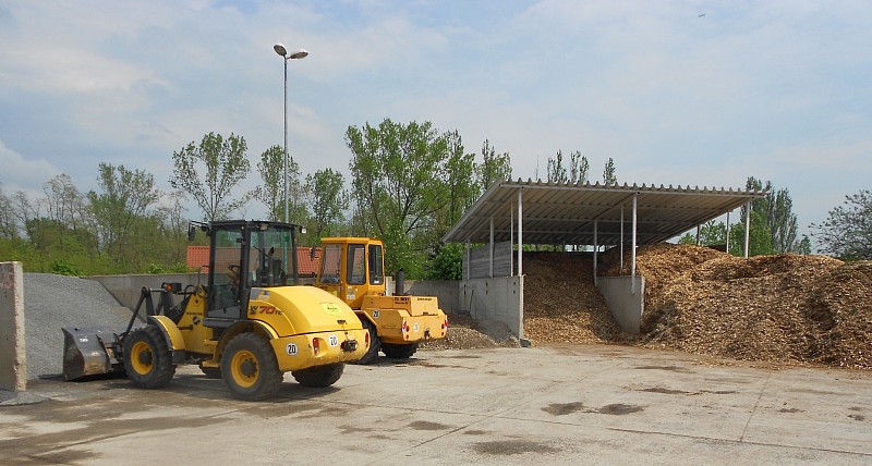 Verkauf von Edelsplitt und Hackschnitzel